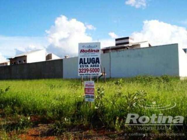 Terreno para alugar, Alto Umuarama - Uberlândia/MG - Rotina Imobiliária