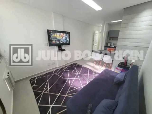 Apartamento com 1 quarto à venda na Avenida Bartolomeu Mitre, Leblon, Rio de Janeiro, 40 m2 por R$ 1.200.000