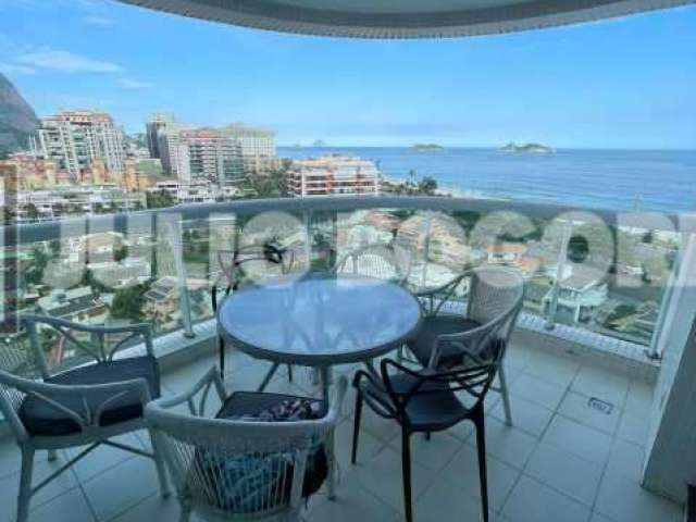 Flat com 1 quarto à venda na Avenida Lúcio Costa, Barra da Tijuca, Rio de Janeiro, 52 m2 por R$ 850.000