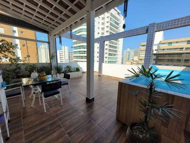 Cobertura com 3 suítes à venda, 184 m² por R$ 850.000,00 - Tupi - P Grande/SP