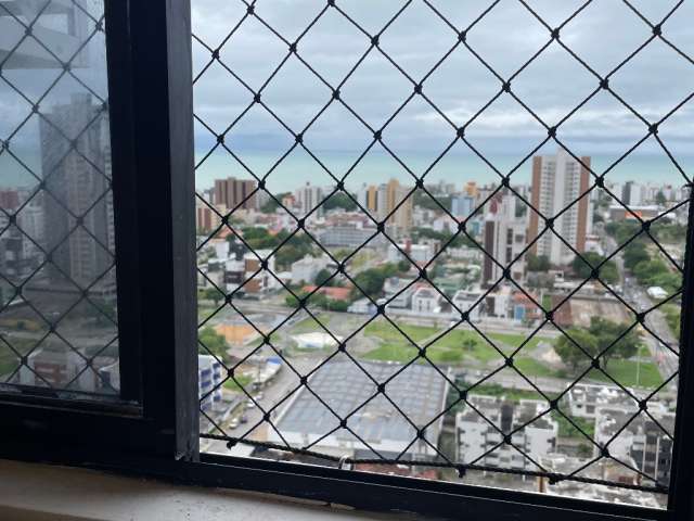 Lindo apartamento mobiliado com vista para o mar