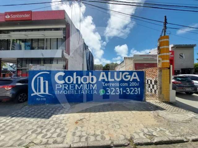 Alugue Terreno para locação em ótima localização na Av. Francisco Porto.