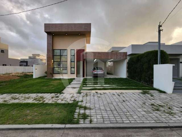 Casa térrea pé direito alto recém-construída à venda no Cond. Terras Alphaville Sergipe 1