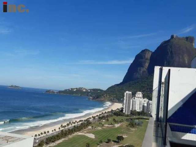 COBERTURA COM 3 QUARTOS (SUÍTE) EM SÃO CONRADO - LINDA VISTA MAR - 255m².