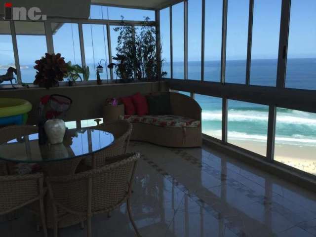 APARTAMENTO FRENTE MAR CONDOMÍNIO ATLÂNTICO SUL (BARRA) - 4 SUÍTES - 390m².