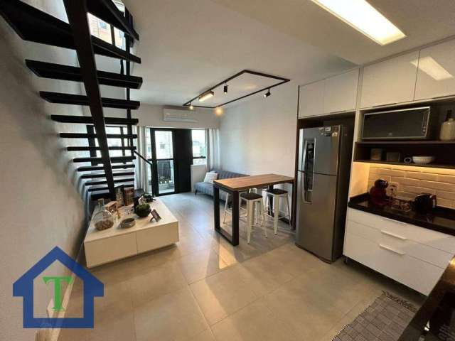 Apartamento com 1 dormitório à venda, 52 m² por R$ 555.000,00 - Bethaville I - Barueri/SP