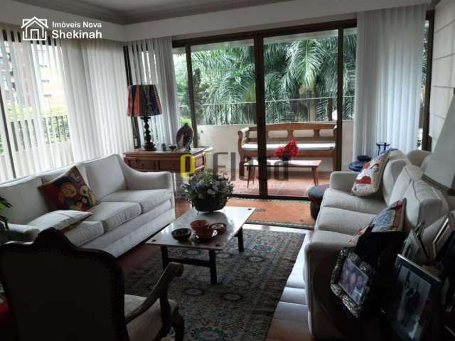 Apartamento Real Parque/Morumbi com 4 dormitórios, 2 suítes, 4 vagas.