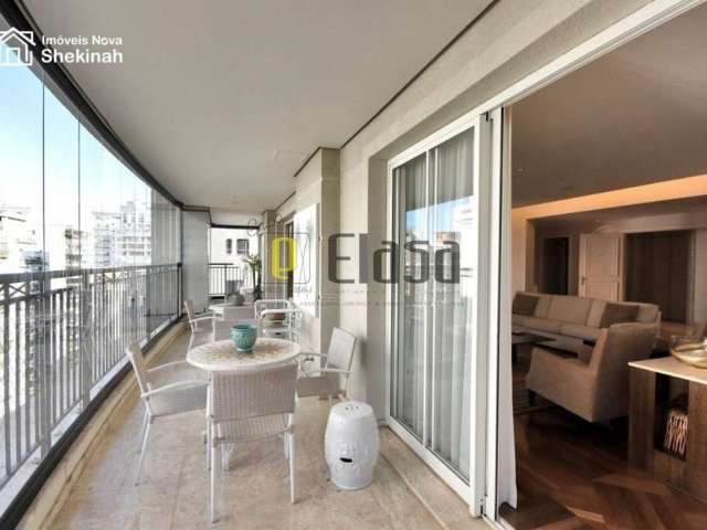 Apartamento com 4 dormitórios, 4 suítes, 6 vagas, 367,00m², em Jardim Paulista, São Paulo, SP.