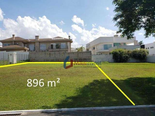 Terreno à venda, 896 m² por R$ 2.500.000 - Loteamento Alphaville Graciosa - Pinhais/PR