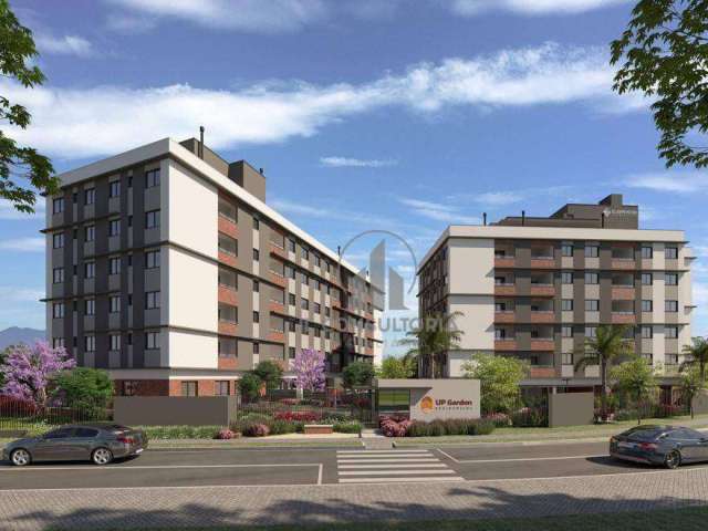 Apartamento com 2 dormitórios à venda, 48 m² por R$ 335.453,02 - Cidade Industrial - Curitiba/PR