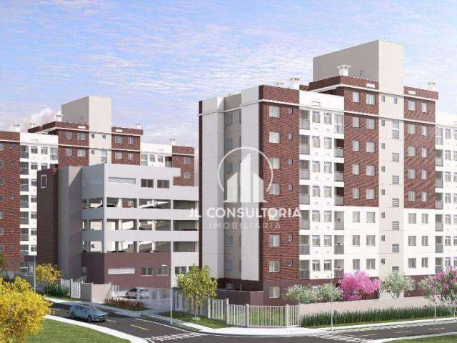 Apartamento com 2 dormitórios à venda, 46 m² por R$ 273.500,00 - Alto Tarumã - Pinhais/PR