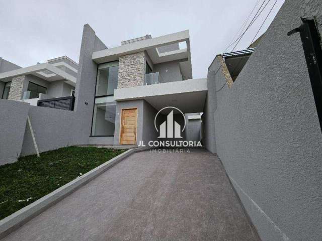 Sobrado com 3 dormitórios à venda, 160 m² por R$ 840.000,00 - Xaxim - Curitiba/PR