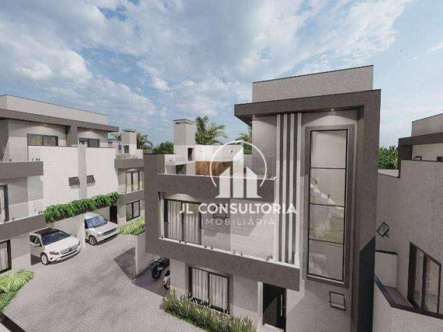 Sobrado à venda, 119 m² por R$ 749.000,00 - Uberaba - Curitiba/PR