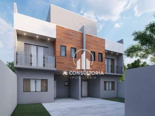 Sobrado com 3 dormitórios à venda, 143 m² por R$ 765.000,00 - Boa Vista - Curitiba/PR