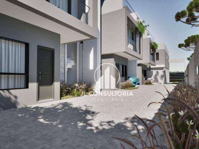 Sobrado à venda, 182 m² por R$ 1.161.212,50 - Portão - Curitiba/PR