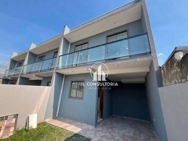 Sobrado com 3 dormitórios à venda, 75 m² por R$ 320.000,00 - Campo de Santana - Curitiba/PR