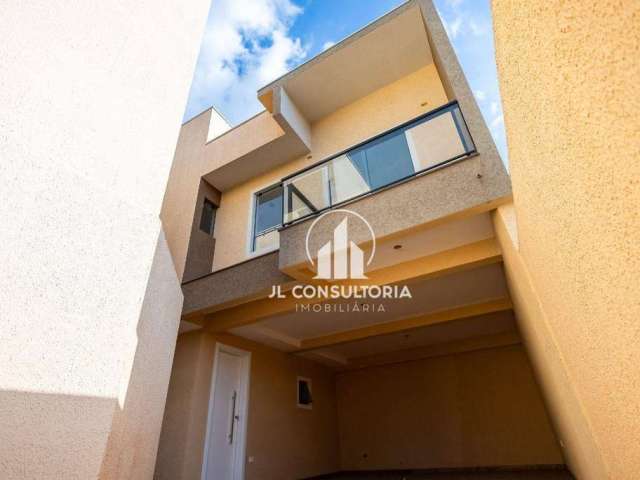 Sobrado com 3 dormitórios à venda, 135 m² por R$ 599.000,00 - Cajuru - Curitiba/PR