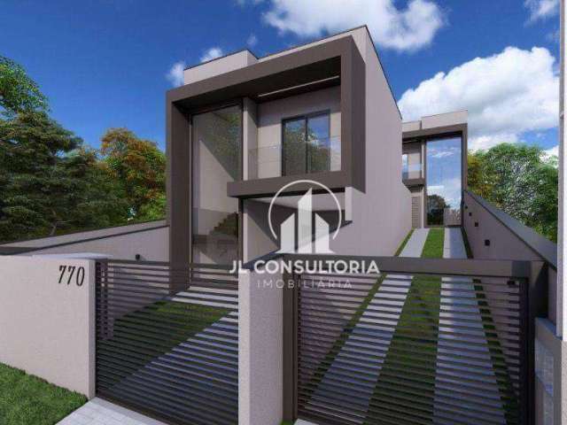 Sobrado à venda, 122 m² por R$ 799.000,00 - Xaxim - Curitiba/PR