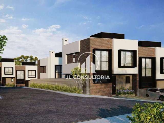 Casa com 3 dormitórios à venda, 102 m² por R$ 850.000,00 - Santa Felicidade - Curitiba/PR