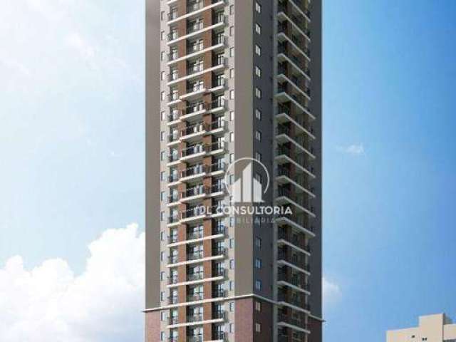 Apartamento com 2 dormitórios à venda, 34 m² por R$ 423.602,08 - Centro - Curitiba/PR