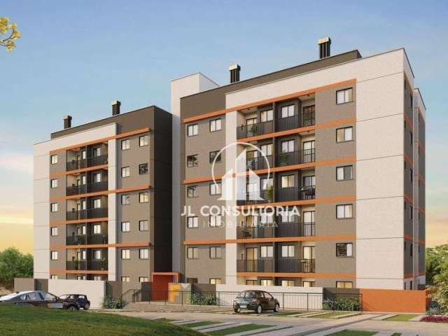 Apartamento com 2 dormitórios à venda, 53 m² por R$ 389.215,00 - Neoville - Curitiba/PR