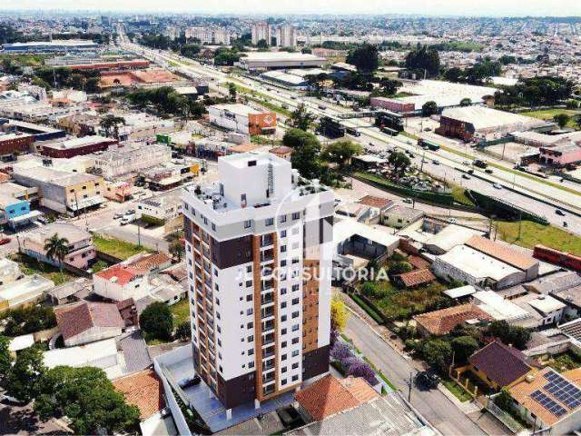 Apartamento com 2 dormitórios à venda, 51 m² por R$ 334.300 - Pinheirinho - Curitiba/PR