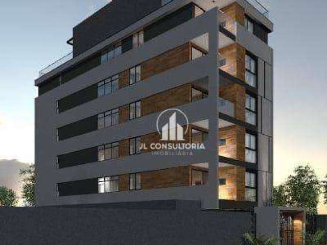 Apartamento com 2 dormitórios à venda, 74 m² por R$ 648.000 - Cabral - Curitiba/PR