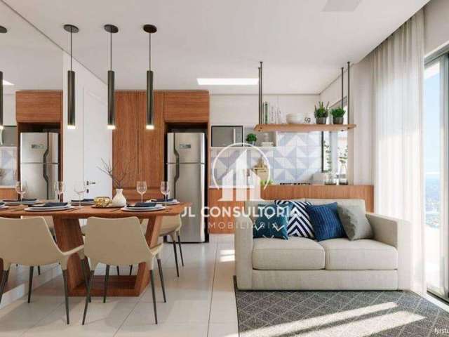 Apartamento com 2 dormitórios à venda, 49 m² por R$ 532.506 - Capão Raso - Curitiba/PR