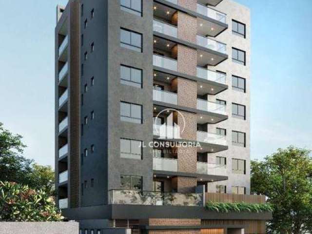 Apartamento com 2 dormitórios à venda, 61 m² por R$ 439.900,00 - Lindóia - Curitiba/PR