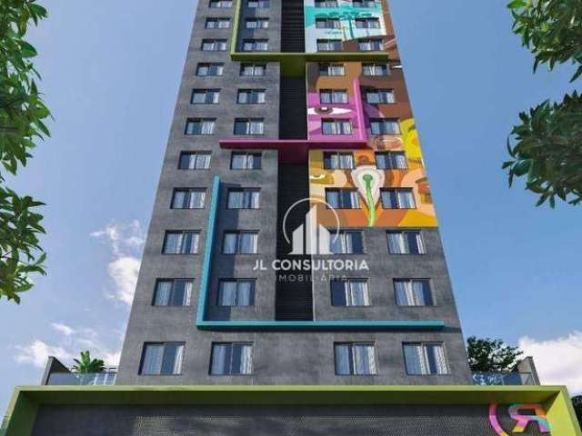 Apartamento com 1 dormitório à venda, 23 m² por R$ 275.352 - Centro - Curitiba/PR