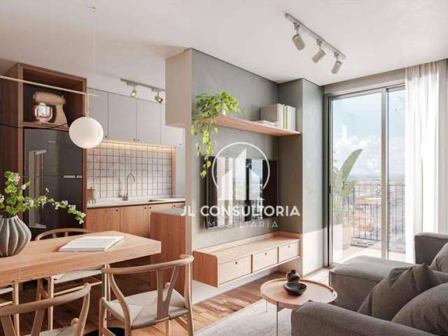 Apartamento com 2 dormitórios à venda, 60 m² por R$ 501.920 - Carioca - São José dos Pinhais/PR