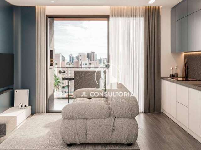 Apartamento com 3 dormitórios à venda, 68 m² por R$ 794.702 - Ahú - Curitiba/PR