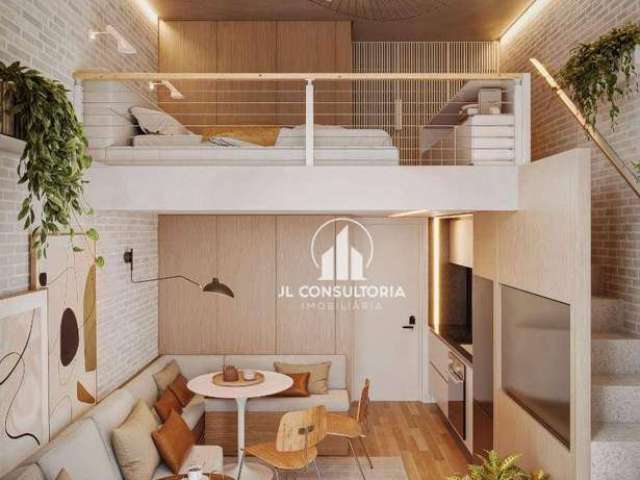 Loft com 1 dormitório à venda, 21 m² por R$ 328.457 - Centro - Curitiba/PR