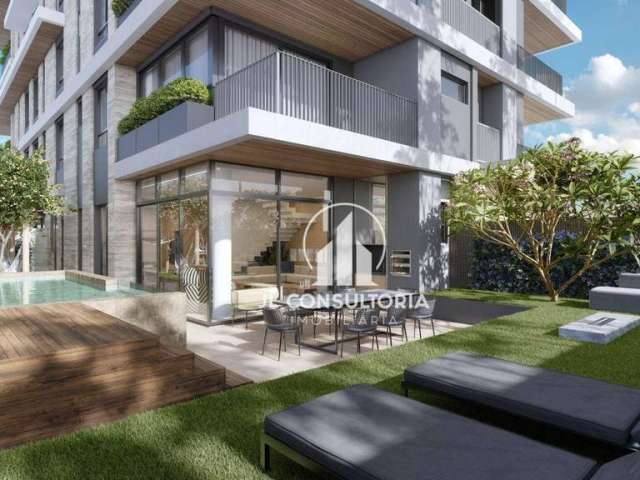 Apartamento Garden com 3 dormitórios à venda, 317 m² por R$ 3.941.138 - Ahú - Curitiba/PR