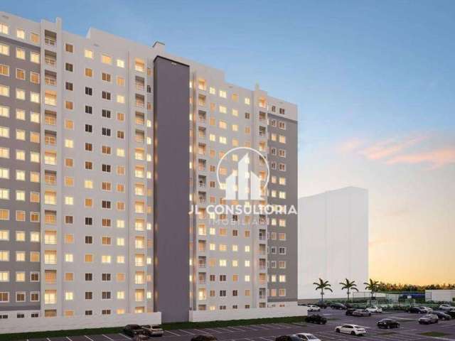 Apartamento com 2 dormitórios à venda, 36 m² por R$ 294.990,00 - Pinheirinho - Curitiba/PR