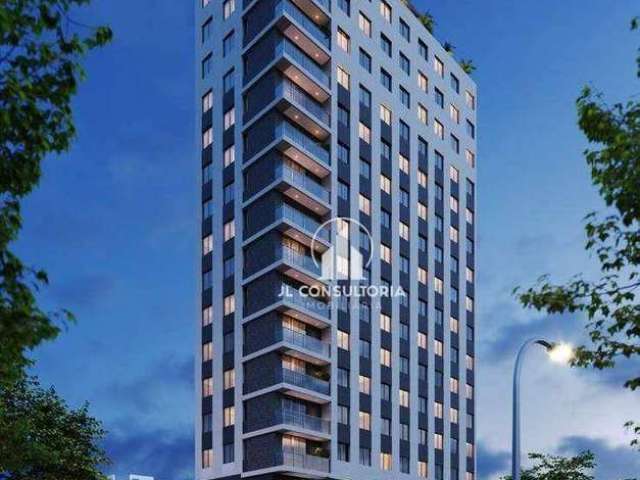 Apartamento com 1 dormitório à venda, 32 m² por R$ 359.532,00 - Centro - Curitiba/PR