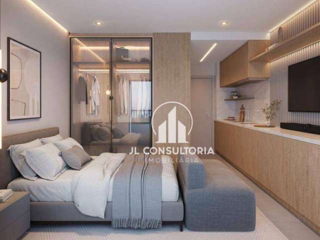 Studio com 1 dormitório à venda, 31 m² por R$ 308.900 - Novo Mundo - Curitiba/PR