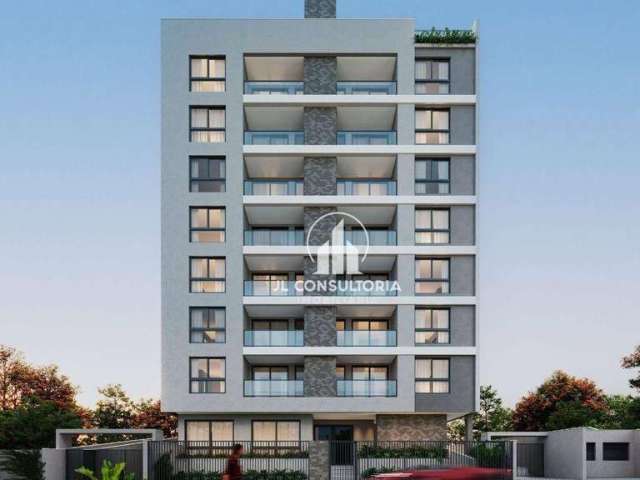 Apartamento com 1 dormitório à venda, 30 m² por R$ 329.451,96 - Bacacheri - Curitiba/PR