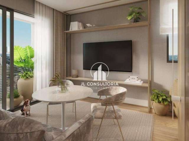 Apartamento com 1 dormitório à venda, 30 m² por R$ 390.563,67 - Centro - Curitiba/PR