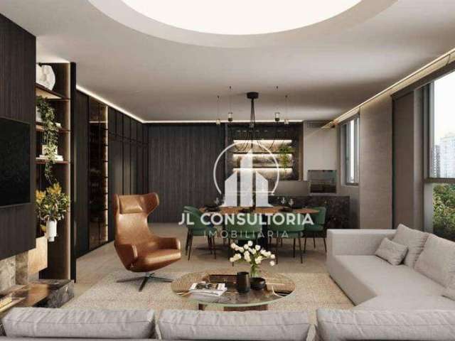 Apartamento Duplex com 4 dormitórios à venda, 245 m² por R$ 4.142.200,00 - Cabral - Curitiba/PR