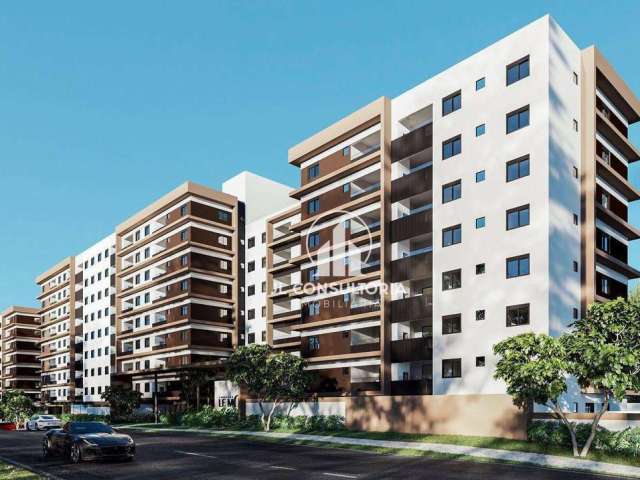 Apartamento com 2 dormitórios à venda, 55 m² por R$ 642.495 - Portão - Curitiba/PR