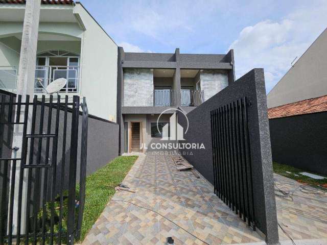 Sobrado com 3 dormitórios à venda, 83 m² por R$ 429.000,00 - Sítio Cercado - Curitiba/PR