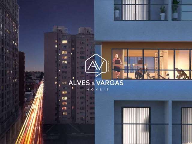 Apartamento com 1 quarto à venda na Rua Treze de Maio, 400, Centro, Curitiba por R$ 348.300