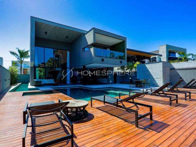 Casa à venda Riviera Golf Módulo 17 na  Alameda Maio - Riviera de São Lourenço, Bertioga - SP. Casa à venda, 565 m², 6 suítes, piscina e área gourmet