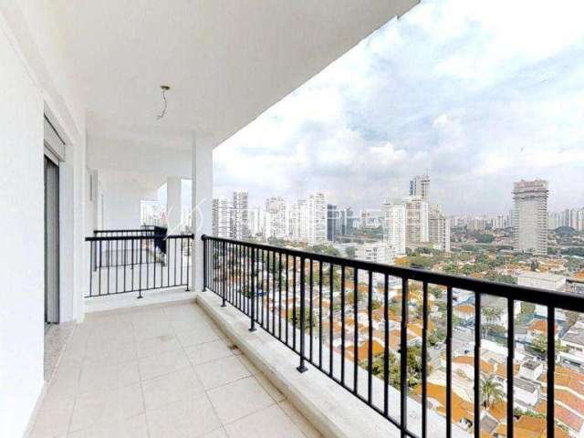 Condomínio Penn Tower Brooklin R. Pensilvânia, 982. Apartamento triplex à venda, 163m², 2 quartos, sendo 2 suítes, 3 vagas, lazer e uma vista de tirar o fôlego