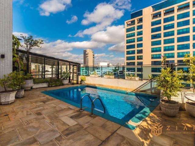 Saint Thomaz - Rua Ministro Gabriel de Rezende Passos, 478. Cobertura duplex à venda em Moema, 452 m², 3 suítes, piscina, área gourmet e 4 vagas