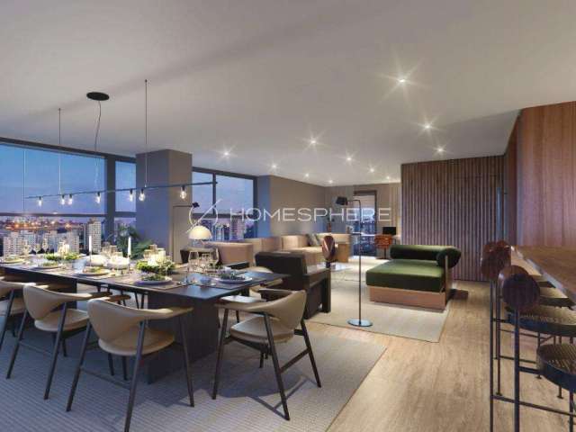 Oscar Itaim - Trisul | Rua Urimonduba , 144 Itaim Bibi. Apartamento à venda, 185 m², 4 suítes, 3 vagas e lazer completo.