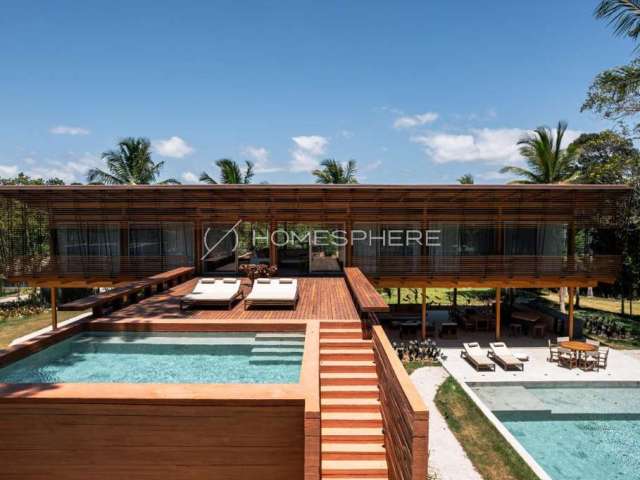 Reserva Trancoso Villas Fasano em Trancoso Bahia. Casa à venda no condomínio Villas Fasano por Bernardes Arquitetura, 6 quartos, sendo 6 suítes, 792 m² e lazer. Hotel Fasano Trancoso, acesso completo 