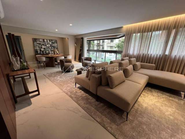 Apartamento com 159.0 m², à venda no bairro Vila Nova Conceição ao lado da praça Pereira Coutinho .Reformado e mobiliado ,  atual e elegante .