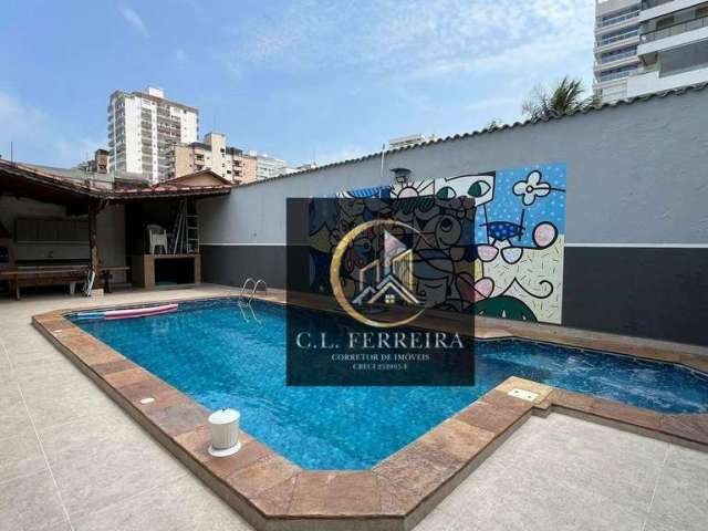 Casa com 3 dormitórios à venda, 209 m² por R$ 2.800.000 - Canto do Forte - Praia Grande/SP